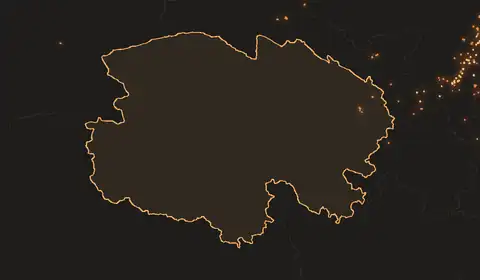 Wildfires in Qinghai