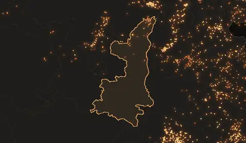 Wildfires in Shaanxi