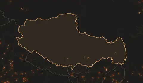 Wildfires in Tibet