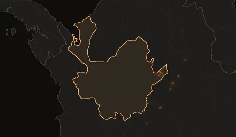 Wildfires in Antioquia