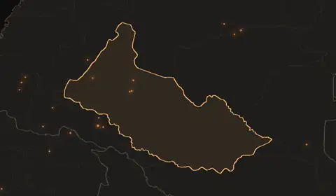 Wildfires in Caquetá
