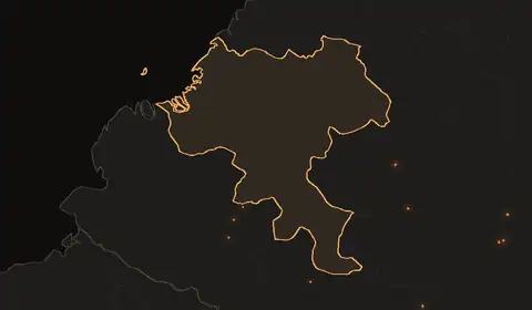 Wildfires in Cauca