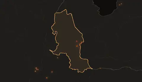 Wildfires in Norte de Santander