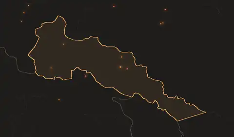 Wildfires in Putumayo