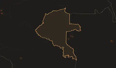 Wildfires in Vaupés