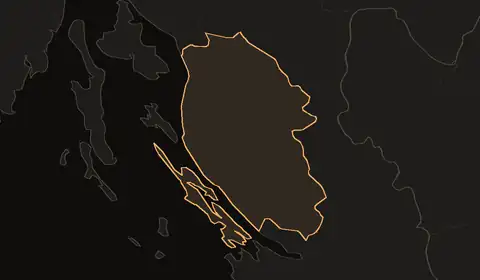Wildfires in Lika-Senj
