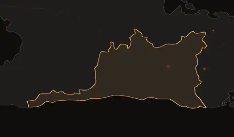 Wildfires in Santiago de Cuba