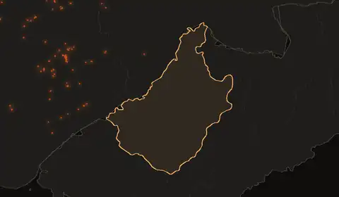 Wildfires in Chagang-do