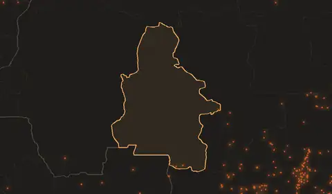 Wildfires in Kasaï-Occidental