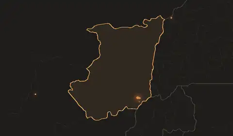 Wildfires in North Kivu
