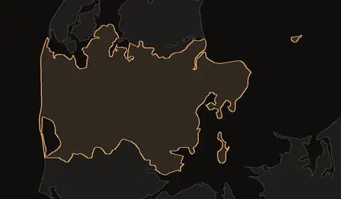 Wildfires in Central Denmark
