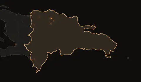 Wildfires in Dominican Republic