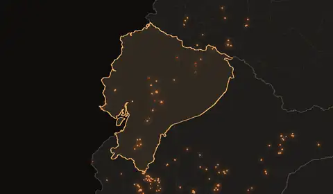 Wildfires in Ecuador