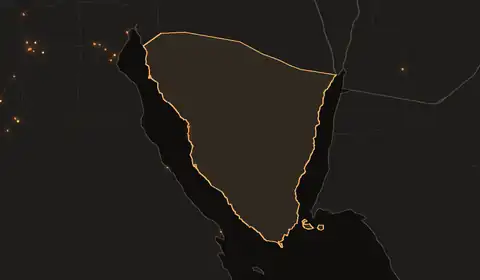 Wildfires in South Sinai