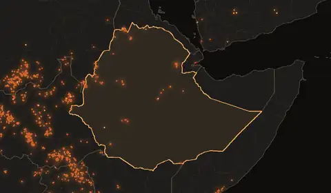 Wildfires in Ethiopia