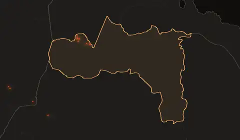 Wildfires in Tigray