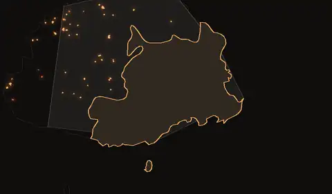 Wildfires in Central