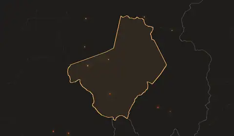 Wildfires in Ogooué-Lolo