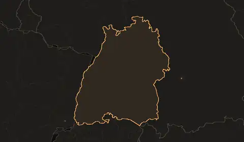 Wildfires in Baden-Württemberg