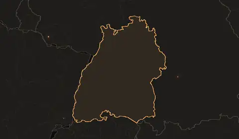 Wildfires in Baden-Württemberg