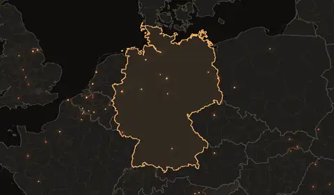 Wildfires in Germany
