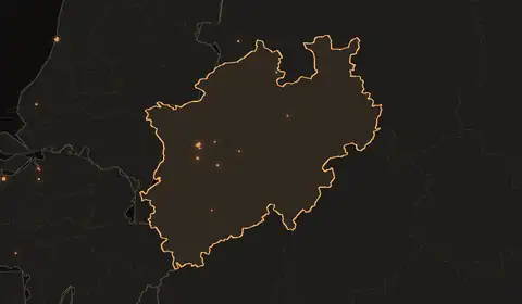 Wildfires in North Rhine-Westphalia