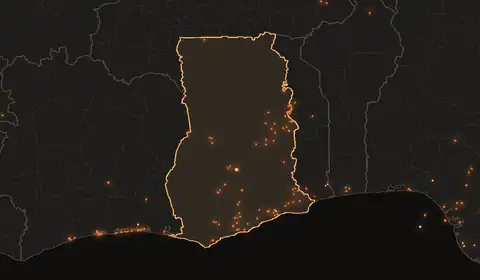 Wildfires in Ghana