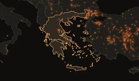 Wildfires in Greece