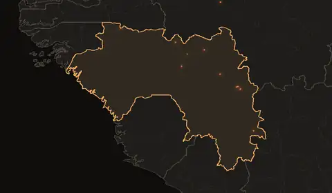 Wildfires in Guinea