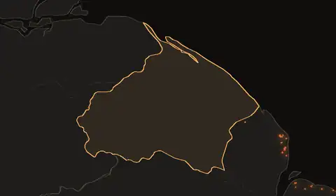 Wildfires in Barima-Waini
