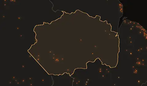 Wildfires in Pomeroon-Supenaam