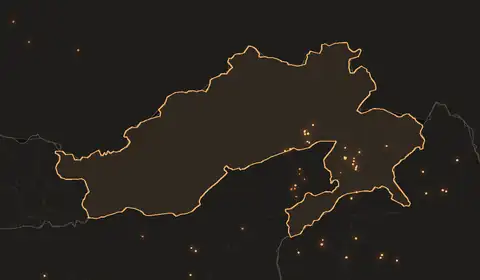 Wildfires in Arunachal Pradesh