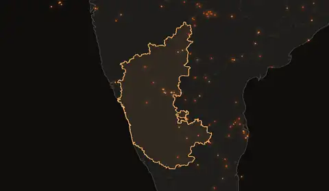 Wildfires in Karnataka