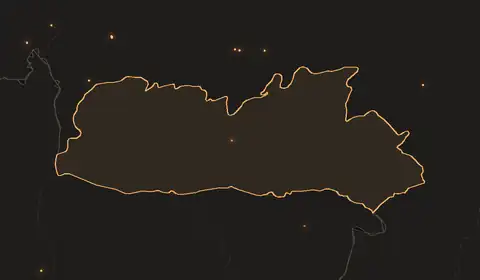 Wildfires in Meghalaya