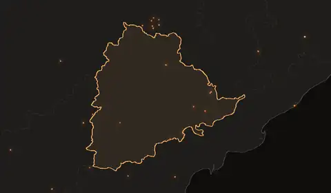 Wildfires in Telangana