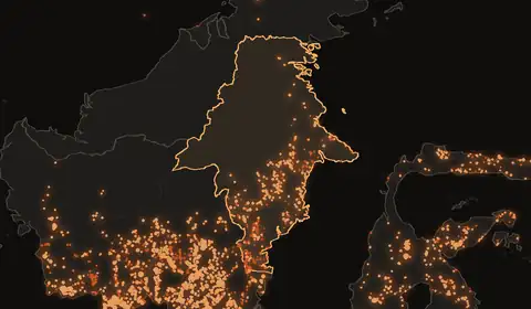 Wildfires in East Kalimantan