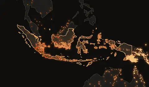 Wildfires in Indonesia