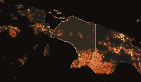Wildfires in Papua