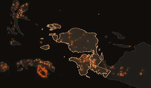 Wildfires in West Papua
