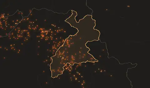 Wildfires in Erbil