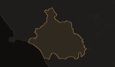 Wildfires in Viterbo