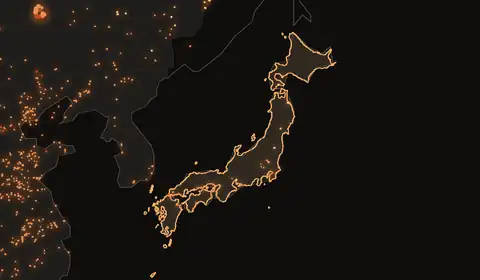 Wildfires in Japan