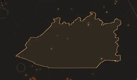 Wildfires in Karaganda