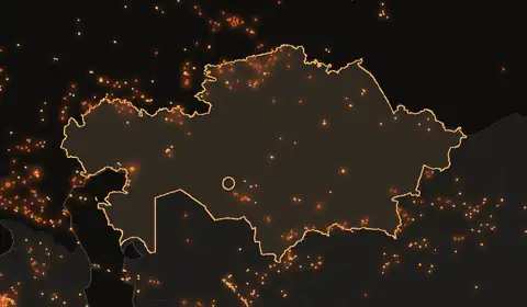 Wildfires in Kazakhstan