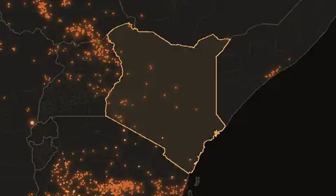 Wildfires in Kenya