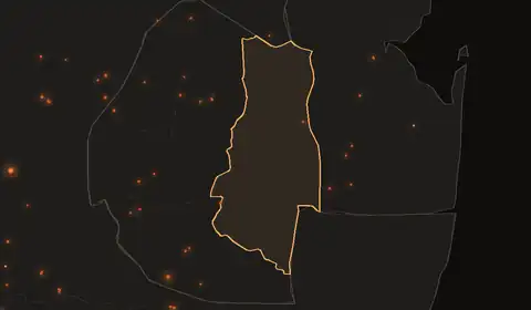 Wildfires in Lubombo
