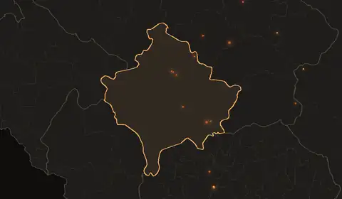 Wildfires in Kosovo