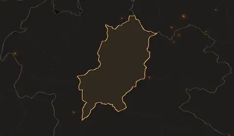 Wildfires in Luang Prabang