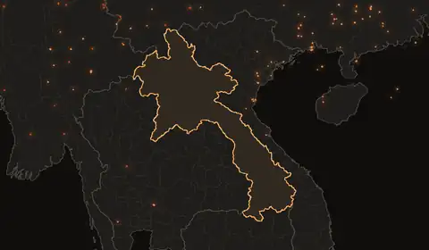 Wildfires in Lao PDR