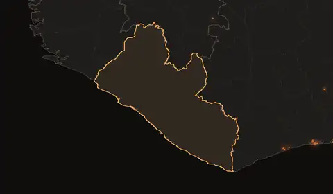 Wildfires in Liberia